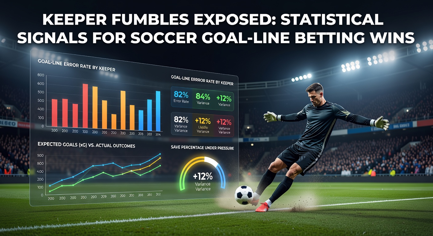 A goalkeeper desperately lunging for a spilled shot as opponents close in during a high-stakes soccer match