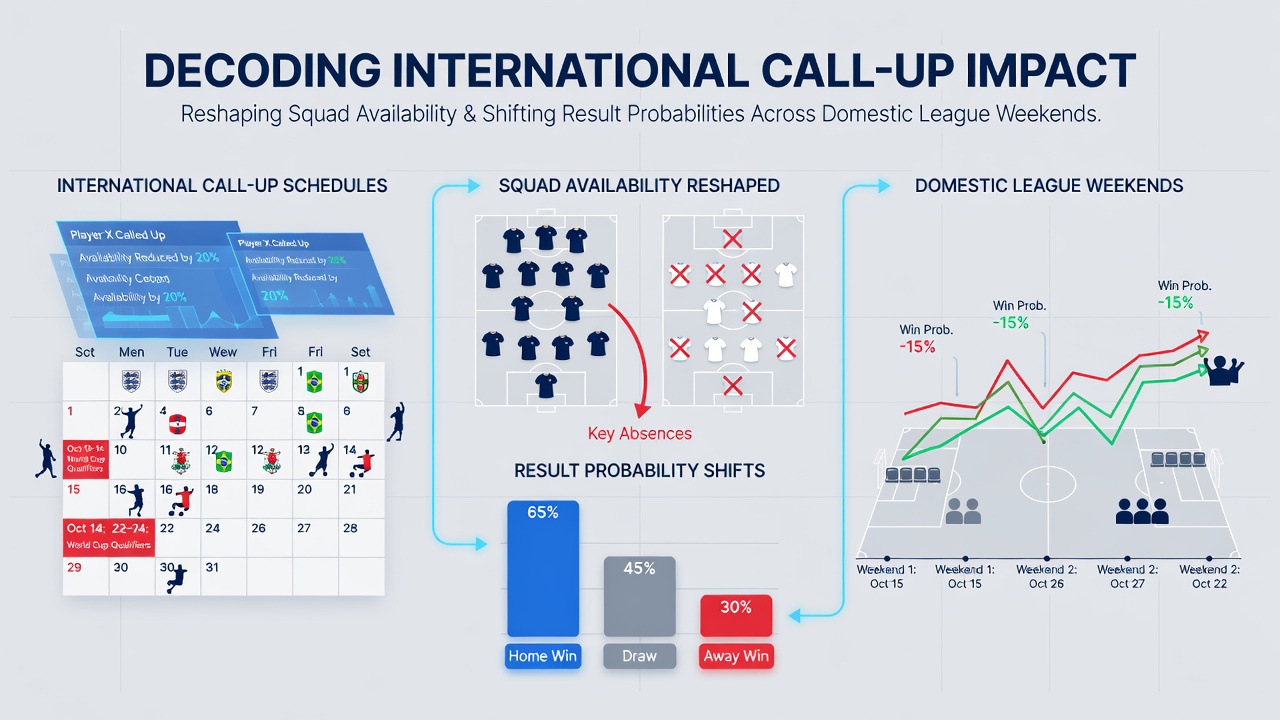 International Windows Reshaping Domestic Squads: Availability Patterns and Result Probability Adjustments