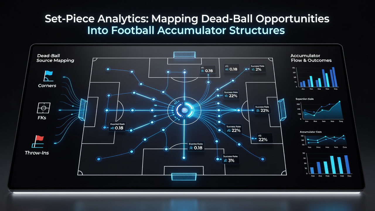 Detailed tactical board displaying set-piece formations and expected goal contributions for dead-ball situations